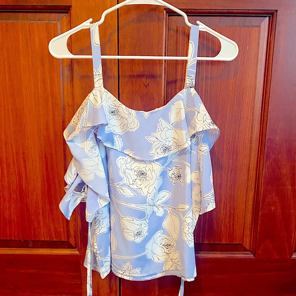 Moon River Floral Tank